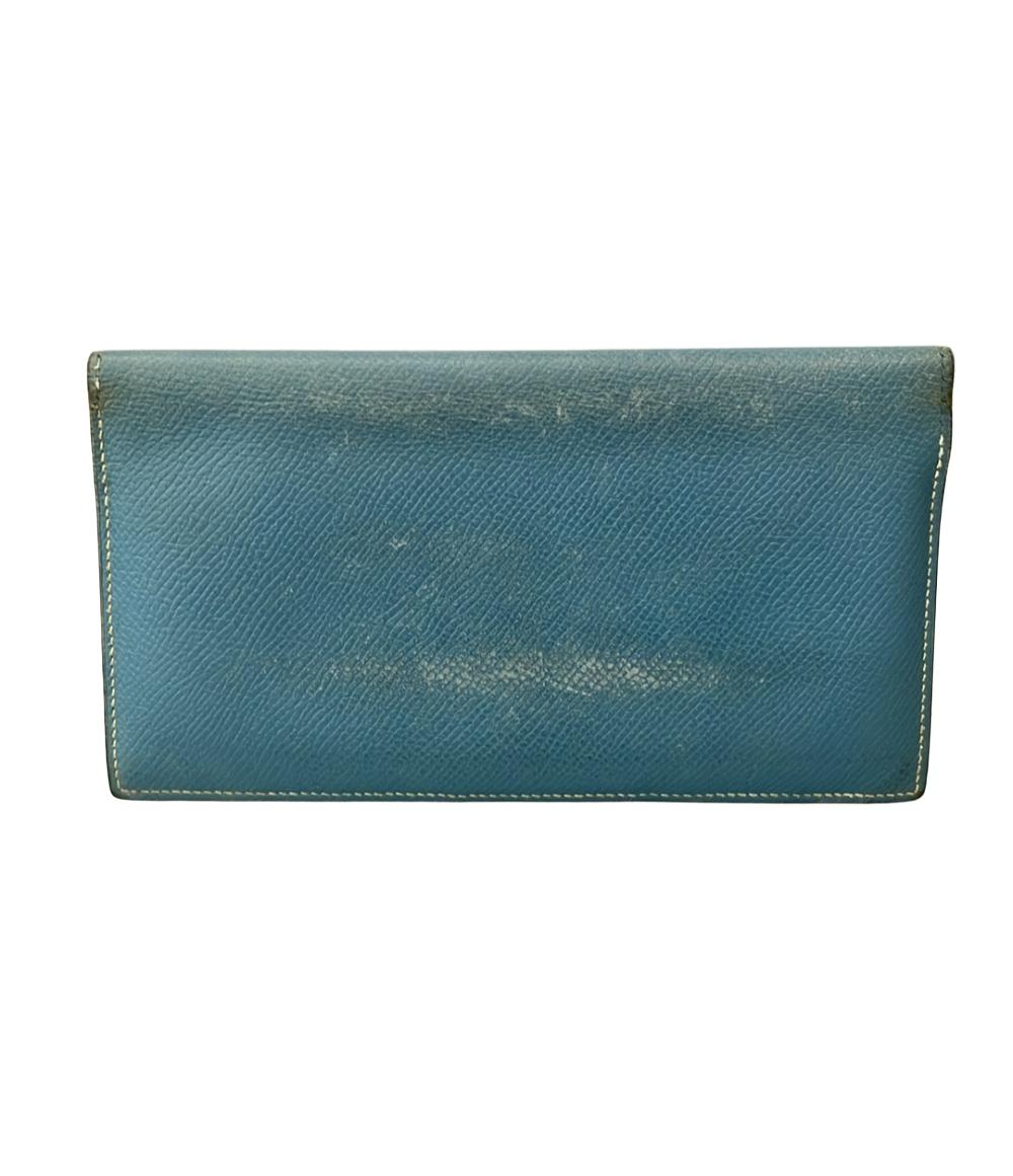 エルメス 二つ折り長財布 □L刻印 MC2フレミング レディース HERMES