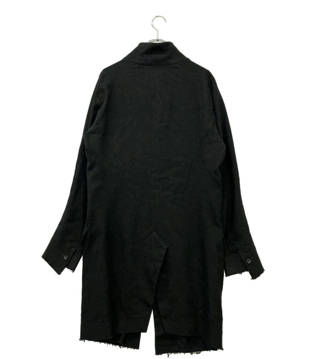 masnada ロングコート ブラック メンズ SIZE 50 (XL) マスナダ