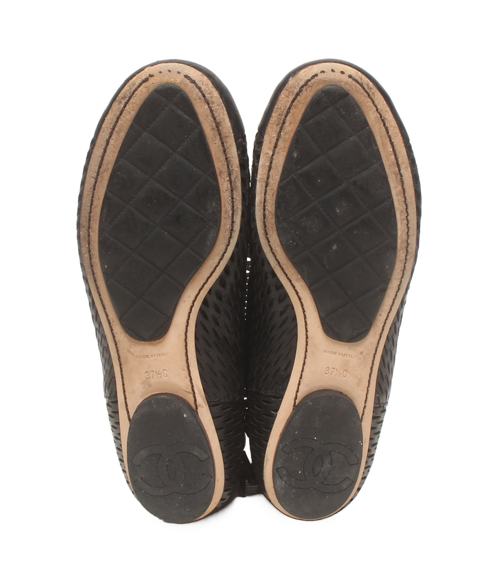 CHANEL ショートブーツ レディース SIZE 37 1/2 シャネル