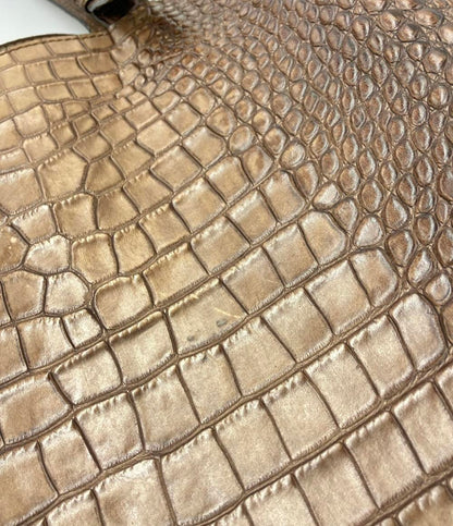 ステファノマーノ クロコトートバッグ レディース STEFANOMANO