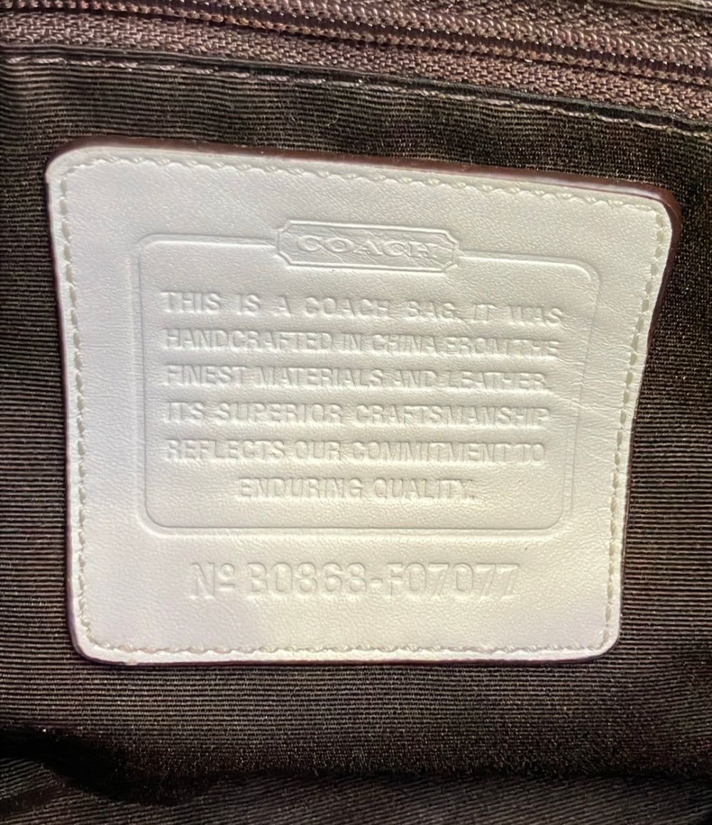 COACH ショルダーバッグ 斜め掛け シグネチャー F07077 レディース コーチ