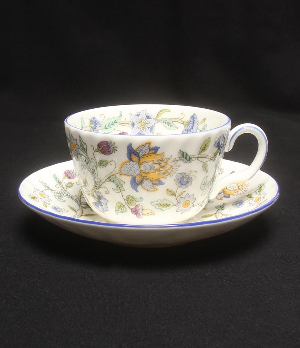 美品 ミントン カップ＆ソーサー 6客セット ハドンホール ブルー  