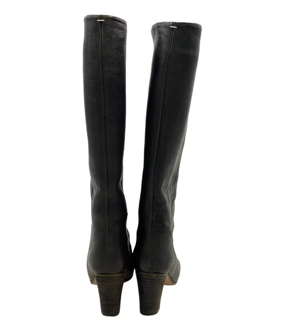 メゾン マルジェラ レザーロングブーツ レディース SIZE 38 (XL) Maison Margiela