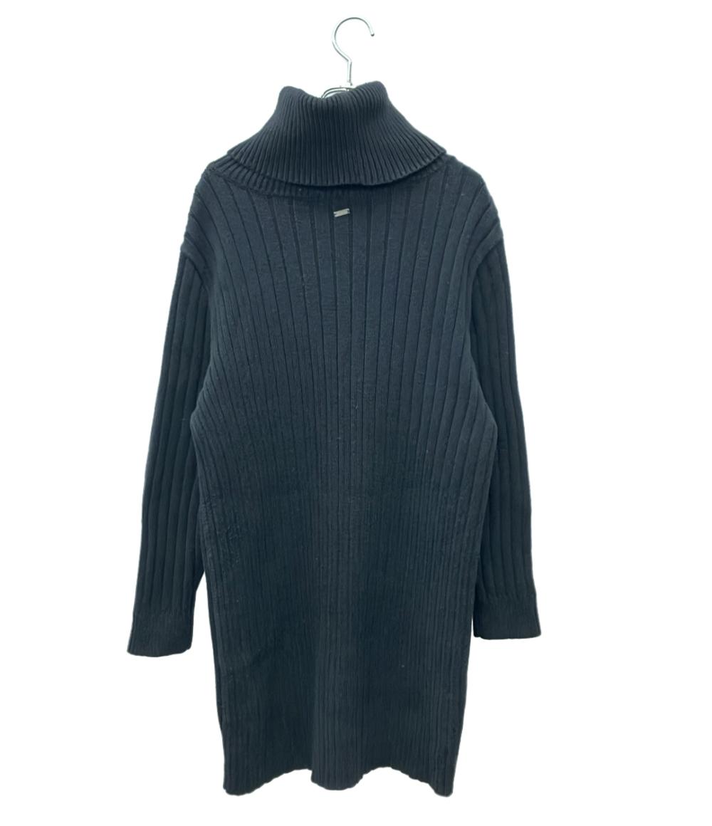 ARMANI EXCHANGE タートルネック ロング丈ニット ワンピース プルオーバー 6GYM2A-YMS7Z レディース SIZE S アルマーニエクスチェンジ