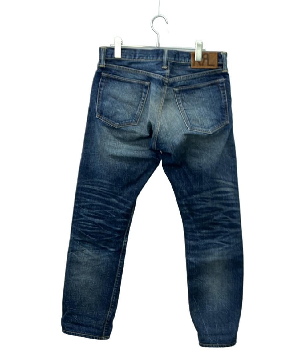 RRL RALPH LAUREN デニムパンツ  SELVEDGE DENIM SLIM FIT USED ヴィンテージ 加工 メンズ SIZE 31 30 (M) ダブルアールエルラルフローレン