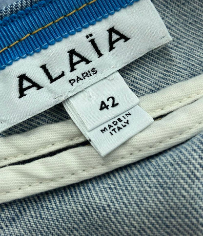 アライア デニムミニスカート レディース SIZE 42 (L) ALAIA