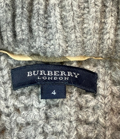 美品 BURBERRY LONDON ニットダッフルコート B2N41-844-06 メンズ SIZE 4 (L) バーバリーロンドン