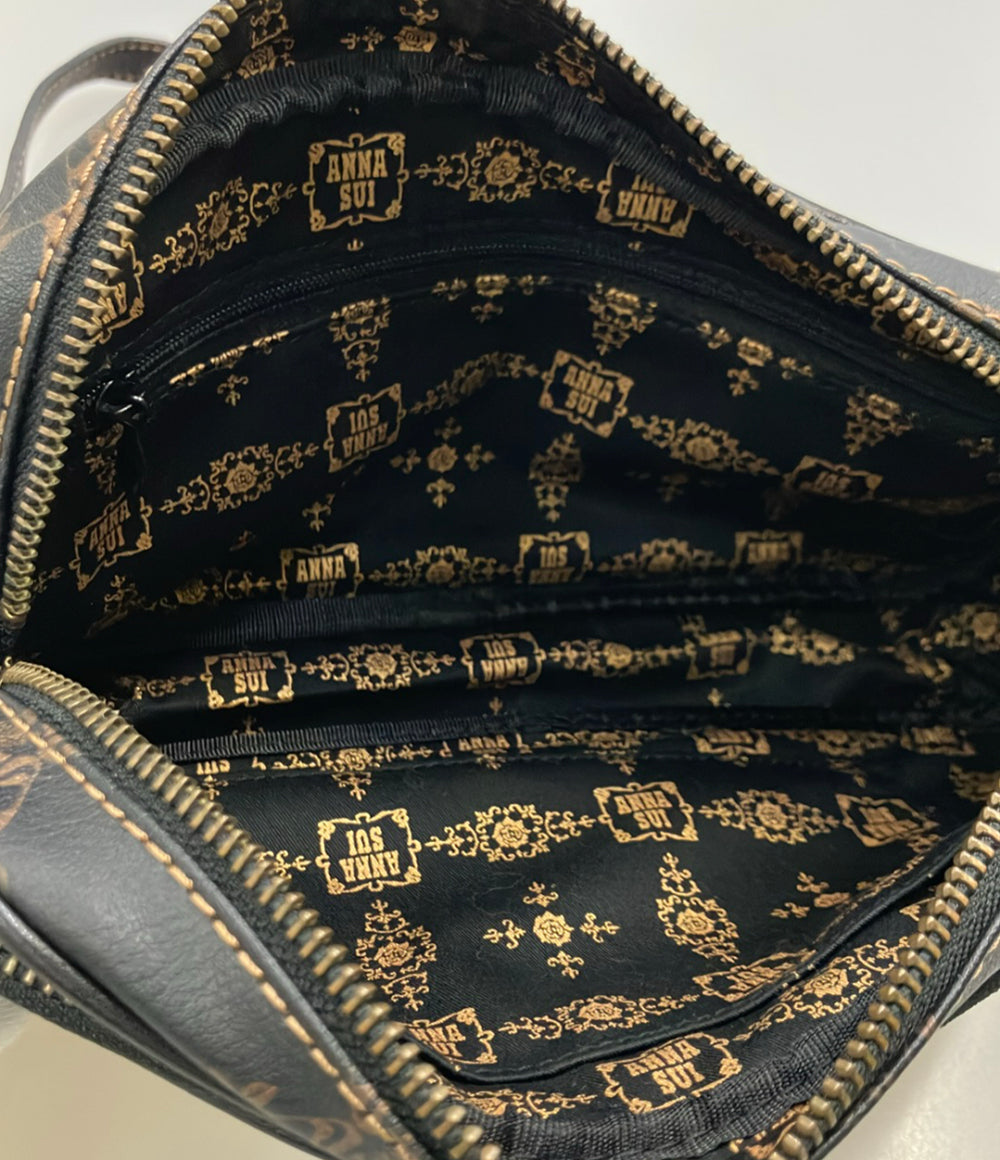 美品 ANNA SUI ショルダーバッグ 斜め掛け レディース アナスイ