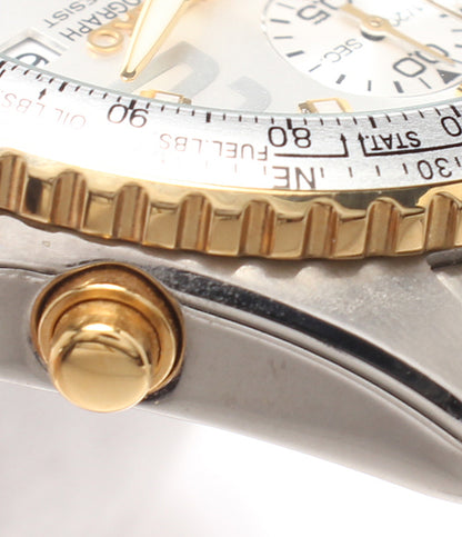 SEIKO 腕時計 クオーツ シルバー 7T92-0CF0 メンズ セイコー