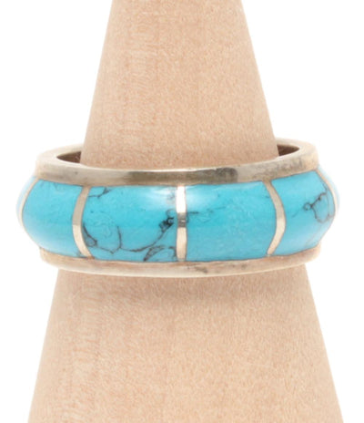 SITTING BULL リング 指輪 SV925 ターコイズ インディアン ユニセックス SIZE 16号