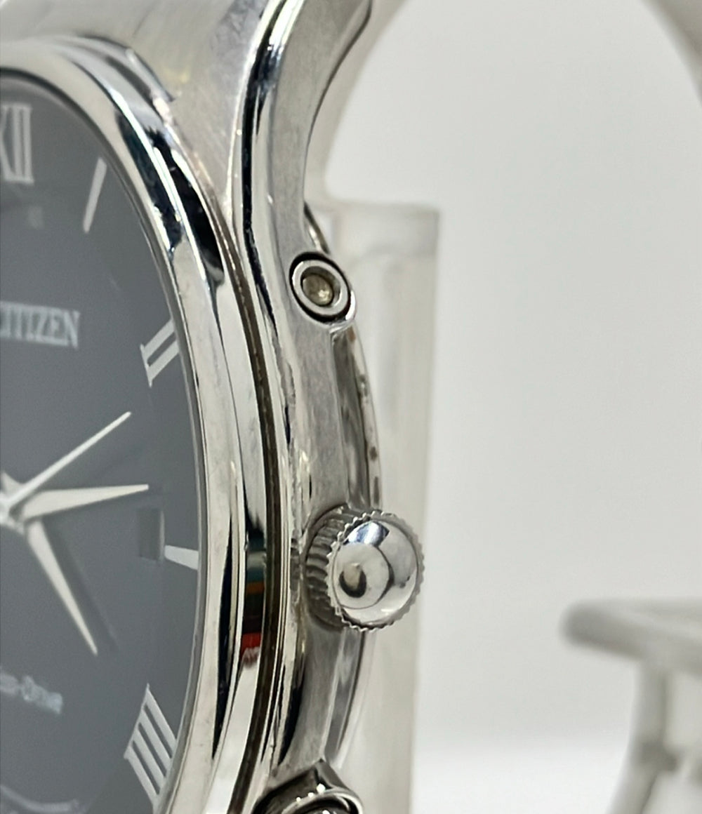 CITIZEN 腕時計 ソーラー ネイビー H415-S112907 メンズ シチズン
