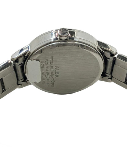 セイコー 腕時計 ALBA アルバ ingenu クオーツ ブルー VJ22-KL40 レディース SEIKO