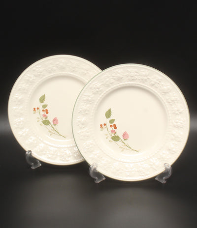 美品 WEDGWOOD プレート 皿 2点セット 21cm フェスティビティ ラズベリー ウェッジウッド