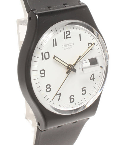 美品 Swatch 腕時計 クオーツ ホワイト レディース メンズ スウォッチ