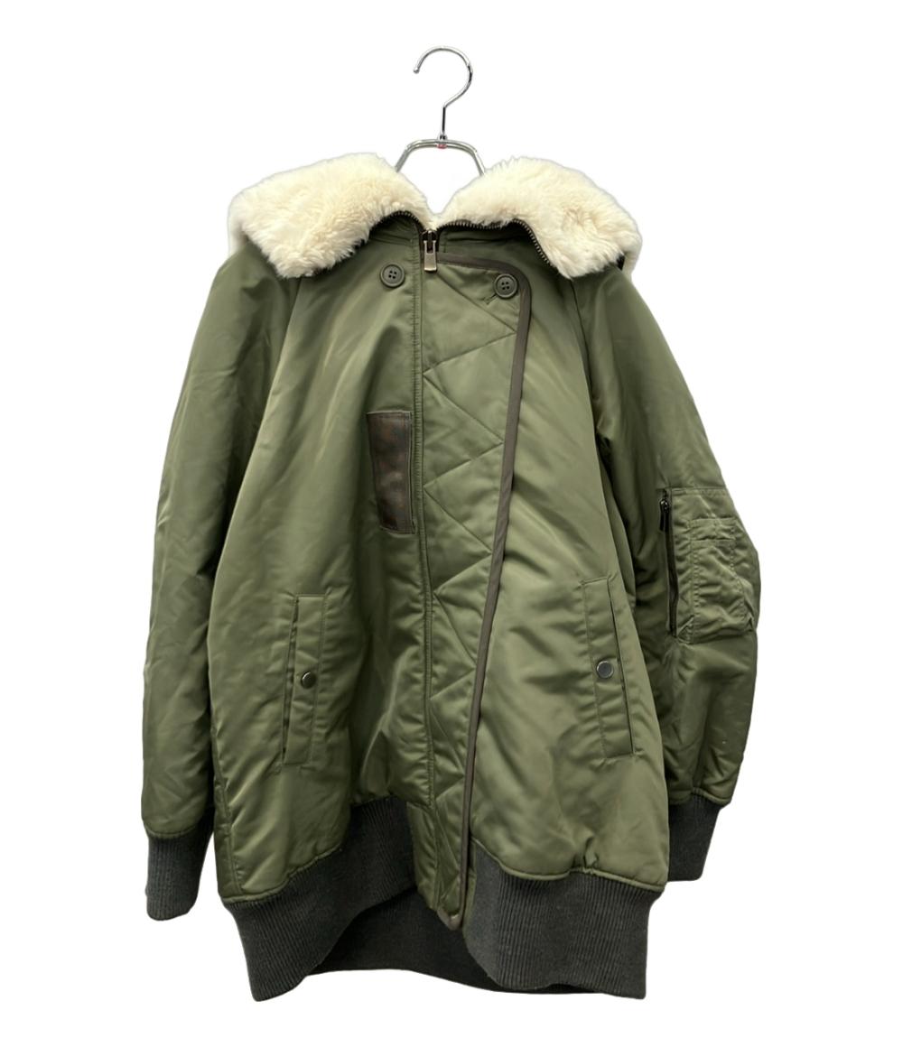 GRACE Class ニットコンビミリタリージャケット 2way レディース SIZE 36 グレースクラス