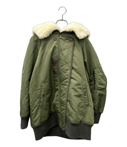 GRACE Class ニットコンビミリタリージャケット 2way レディース SIZE 36 グレースクラス