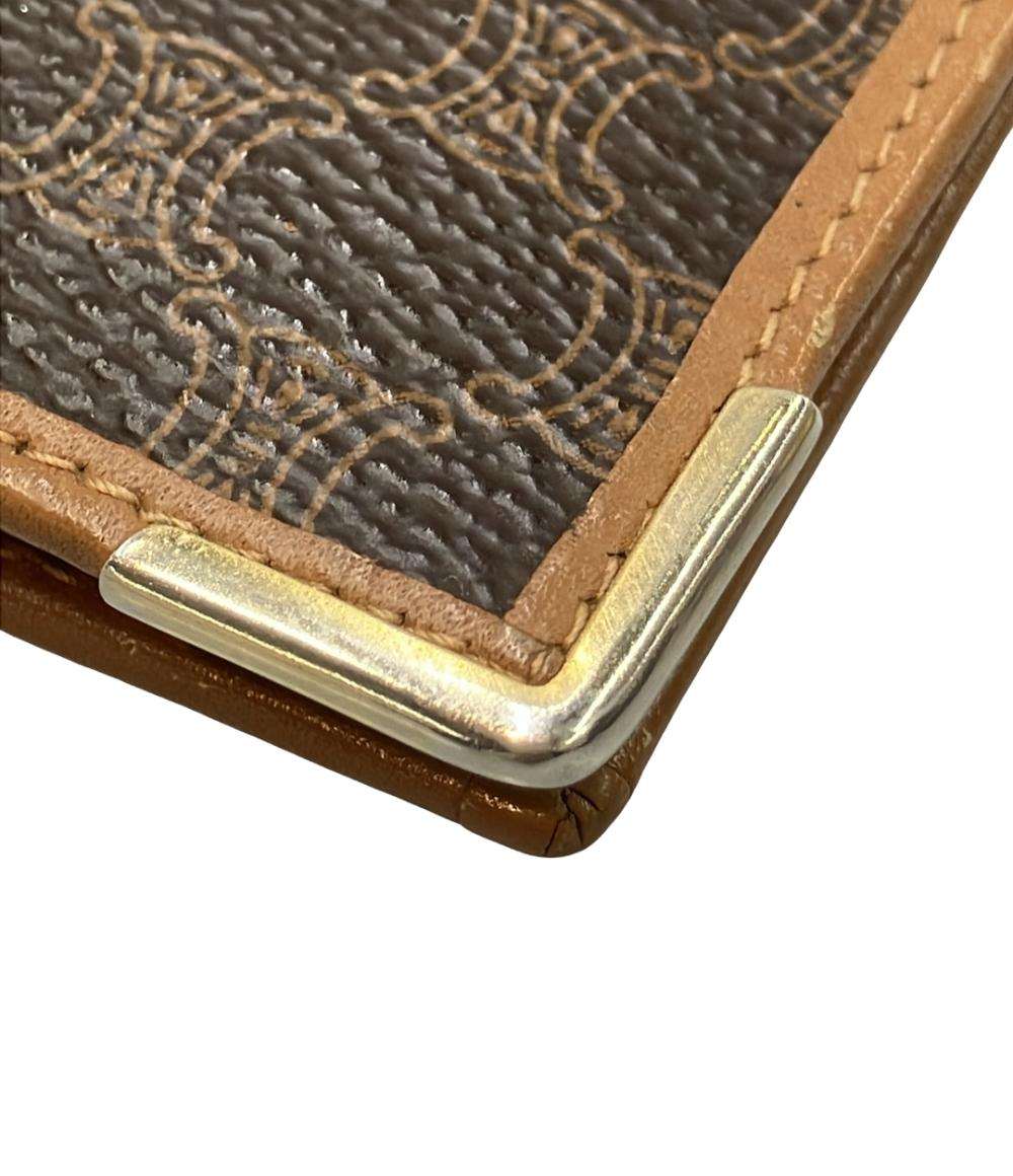 CELINE 二つ折り財布 マカダム メンズ セリーヌ