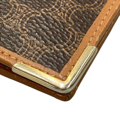 CELINE 二つ折り財布 マカダム メンズ セリーヌ