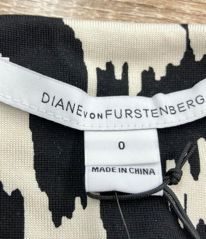 美品 ダイアン フォン ファステンバーグ 長袖ワンピース レディース SIZE 0 (XS) DIANE VON FURESTENBERG