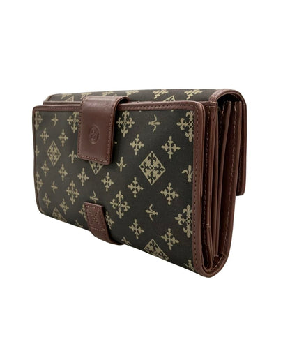 美品 russet ダブルホック 長財布 レディース ラシット