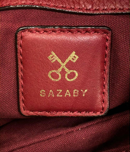 SAZABY ショルダーバッグ 肩掛け レザー レディース サザビー