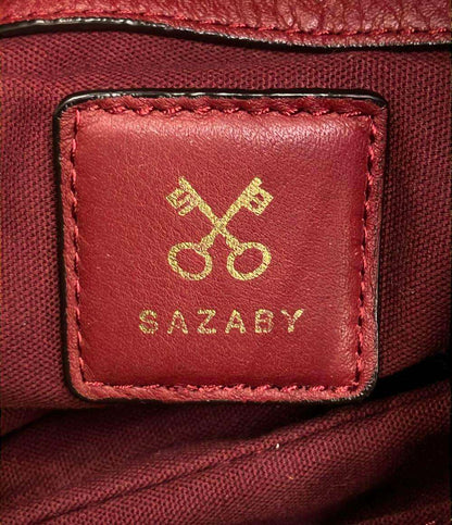 SAZABY ショルダーバッグ 肩掛け レザー レディース サザビー