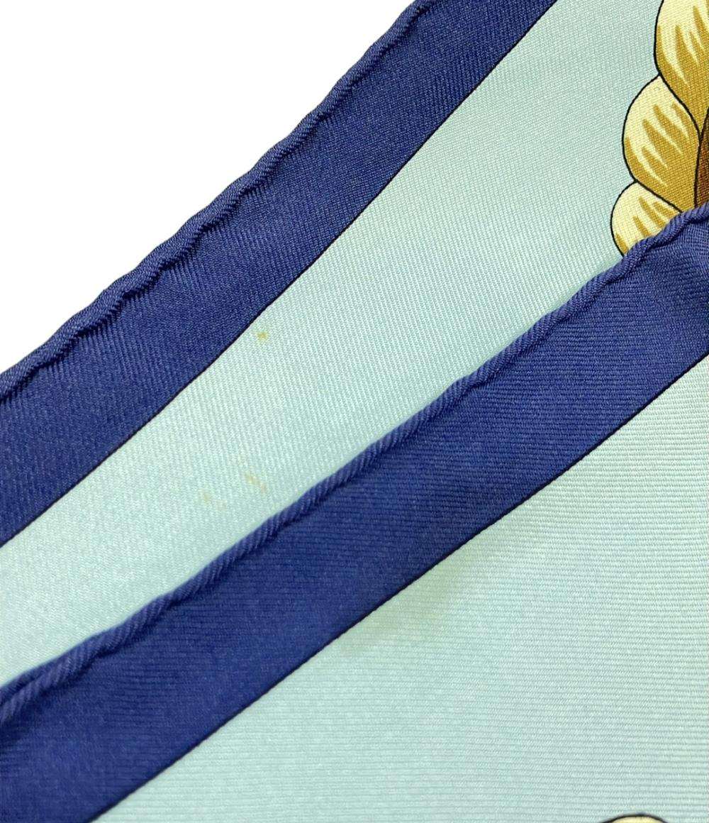 HERMES スカーフ シルク100% カレ90 Tribord レディース エルメス