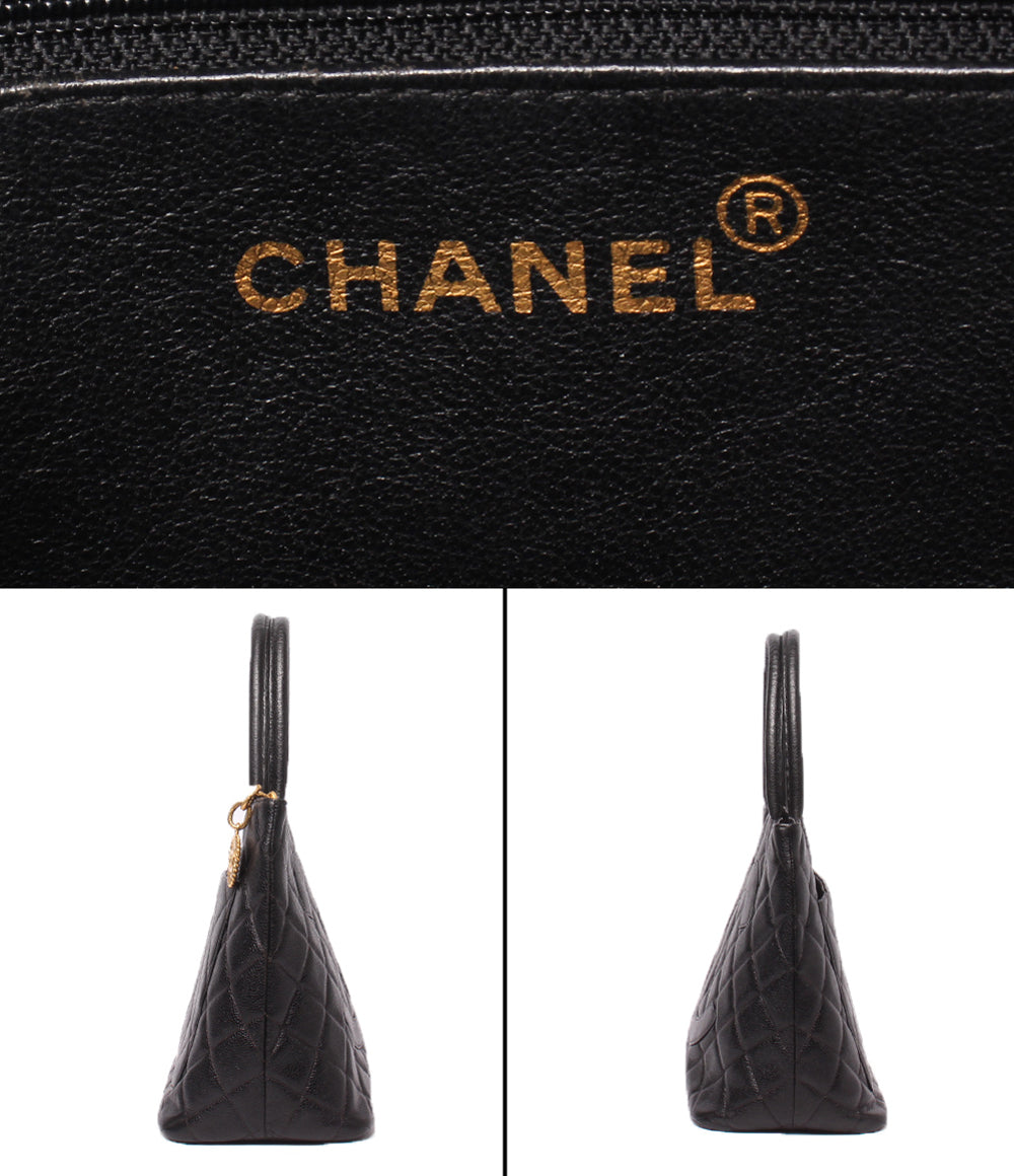CHANEL トートバッグ ゴールド金具 キャビアスキン 復刻トート 2番台