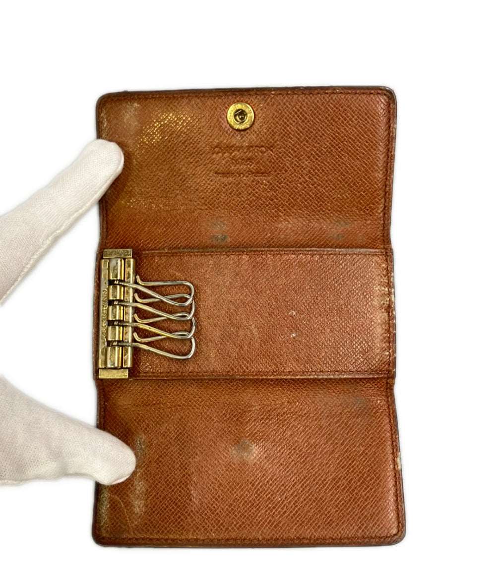 LOUIS VUITTON 4連キーケース ミュルティクレ4 モノグラム M62631 レディース メンズ ルイ・ヴィトン