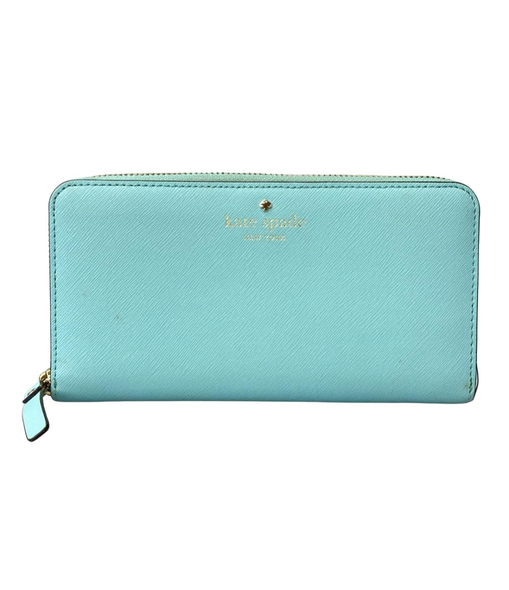 美品 ケイトスペード ラウンドファスナー長財布 レディース Kate Spade