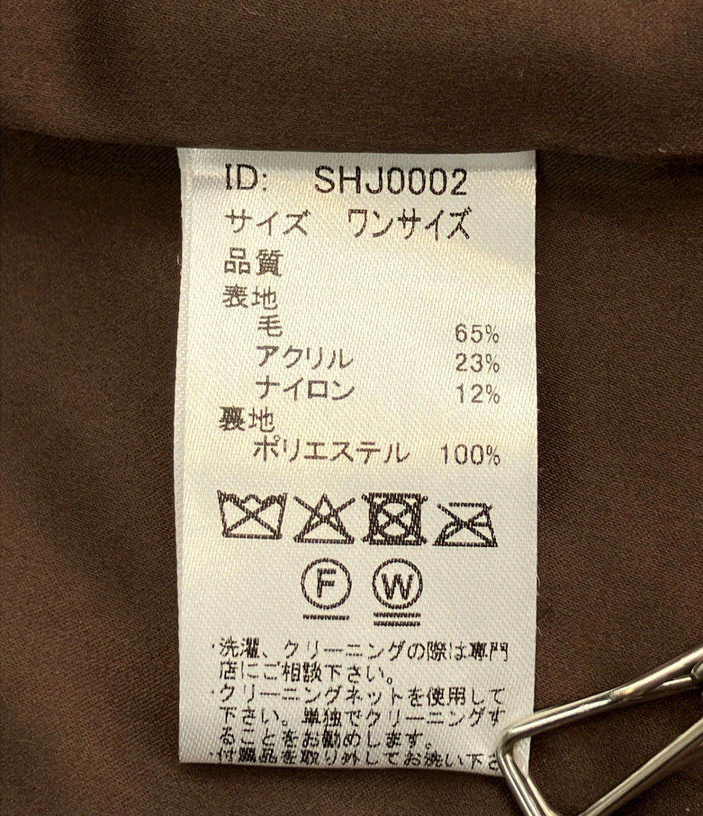 STRATA ウールループダブルコート レディース SIZE ワンサイズ (M) エストラータ