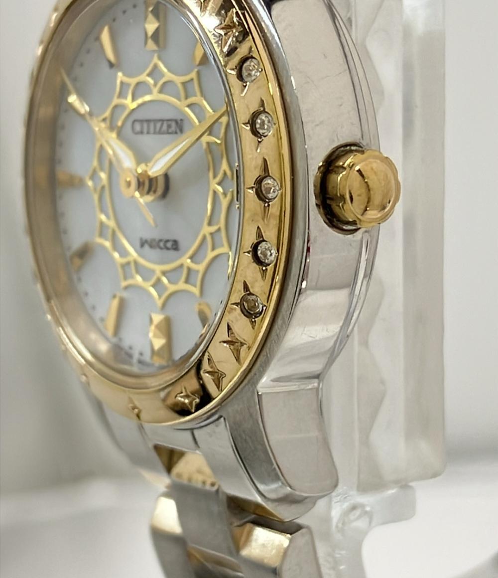 CITIZEN 腕時計 wicca ウィッカ ソーラー シェル E011-S049270 レディース シチズン