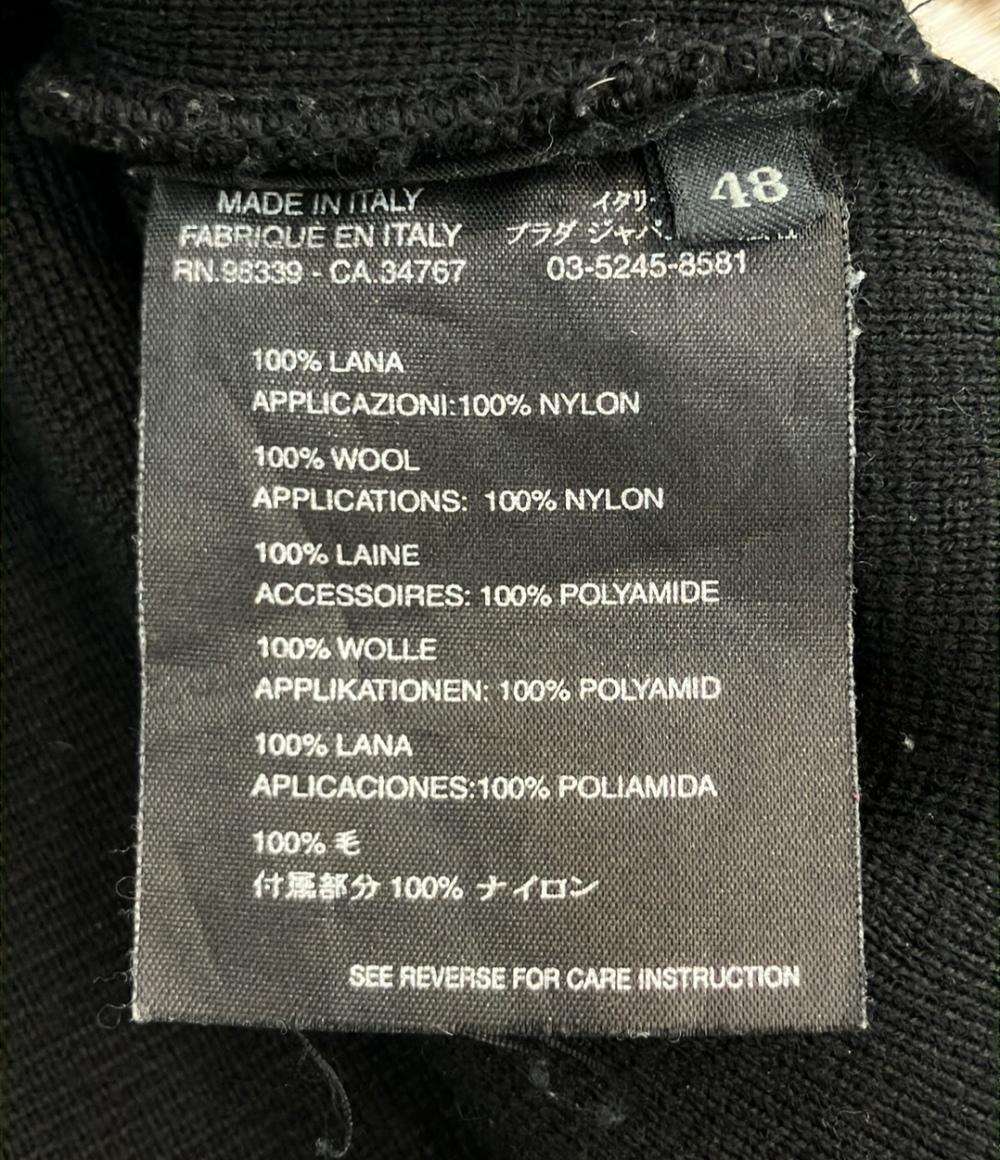 PRADA 長袖 ジップアップニットジャケット メンズ SIZE 48 (L) プラダ