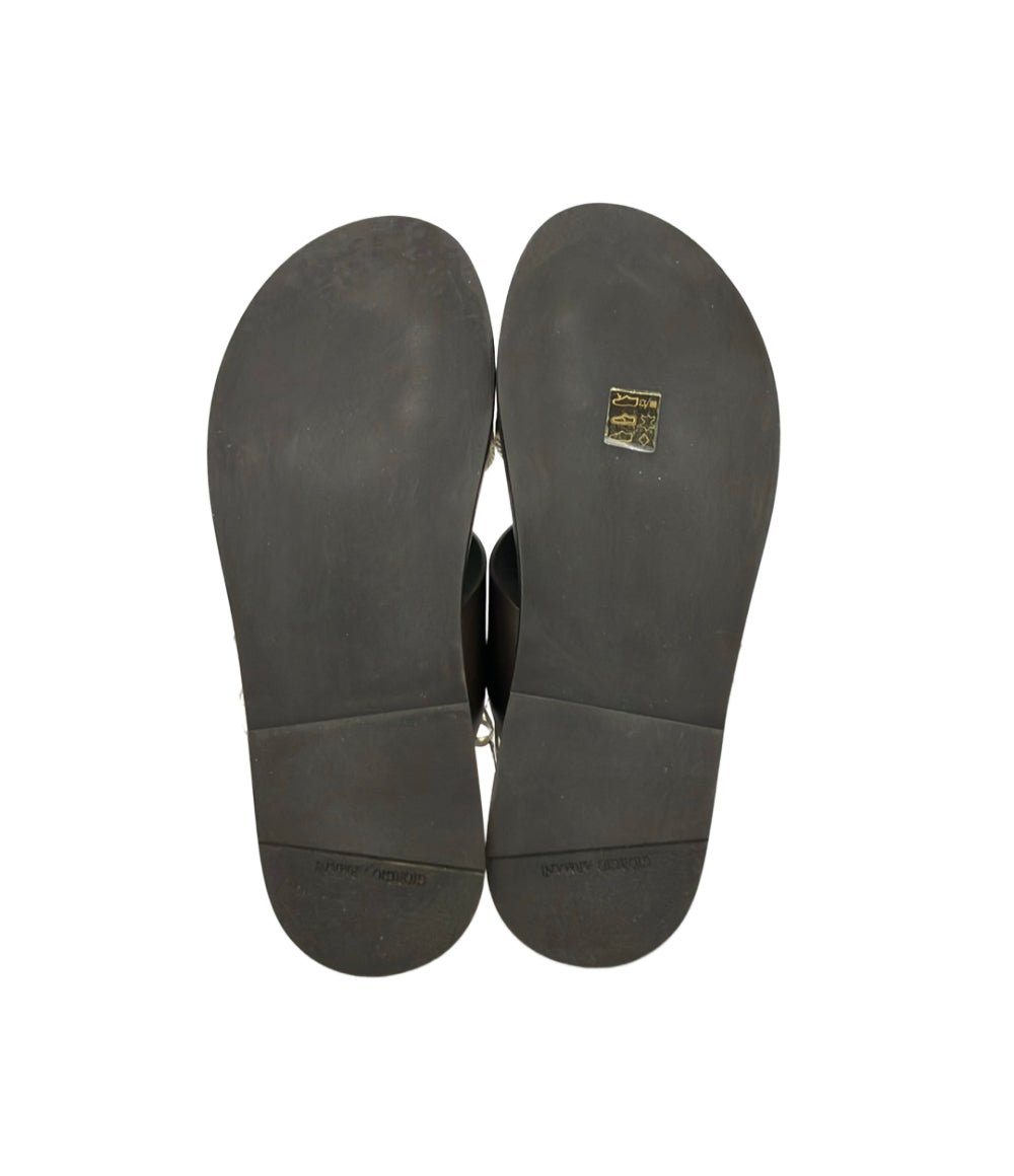 GIORGIO ARMANI クロスストラップサンダル メンズ SIZE 8 ジョルジオアルマーニ