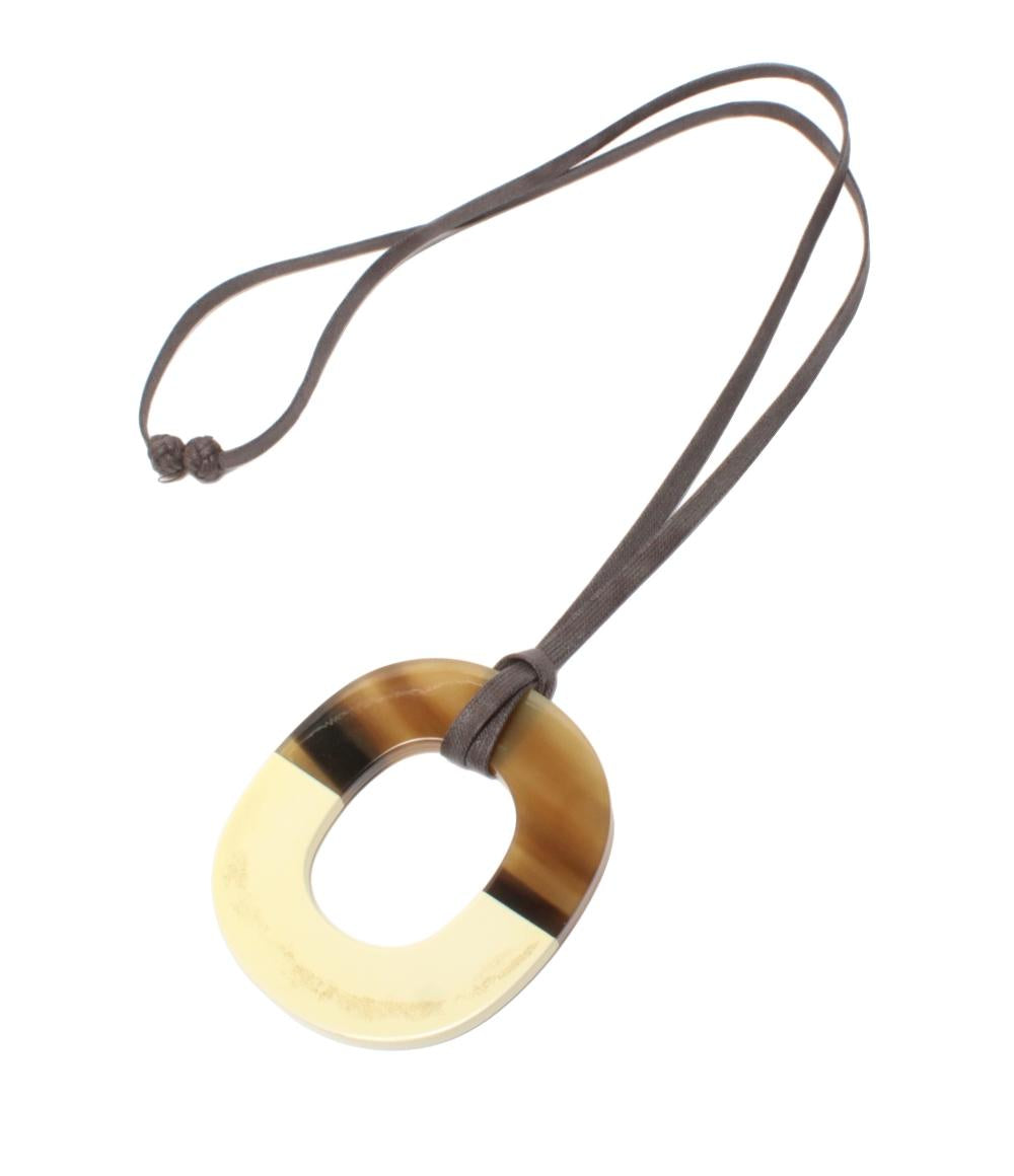 HERMES ネックレス イムス バッファローホーン レディース エルメス