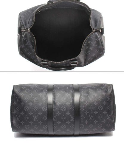 LOUIS VUITTON 2WAYボストンバッグ ショルダーバッグ 斜め掛け キーポル バンドリエール45 モノグラムエクリプス M40569 メンズ ルイ・ヴィトン