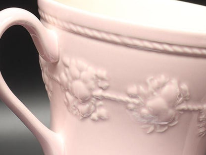 美品 WEDGWOOD マグカップ 2点セット ペア フェスティビティ ピンク ウエッジウッド