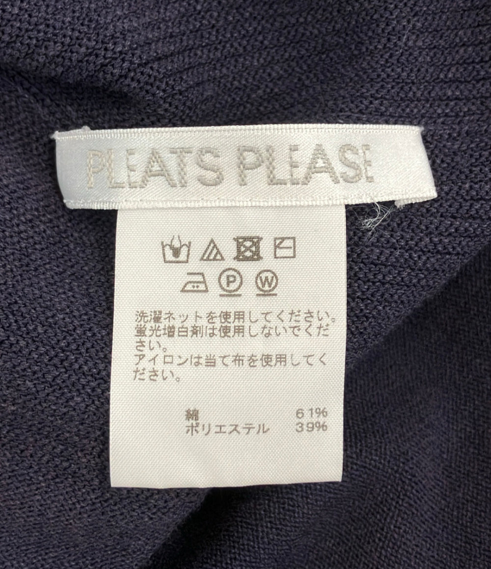 PLEATS PLEASE 長袖 ニット レディース SIZE 3 プリーツプリーズ