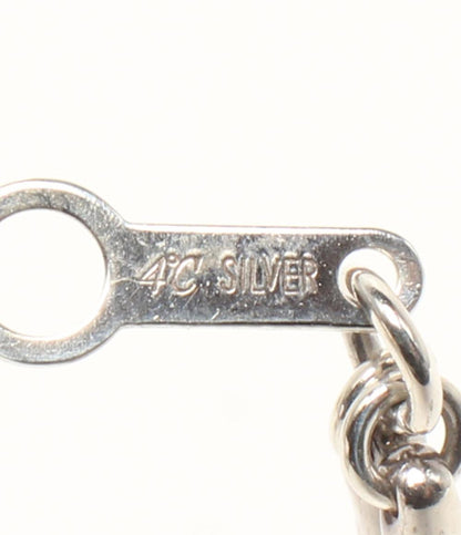 4℃ ブレスレット 2連 SV アメジスト ハート レディース ヨンドシー