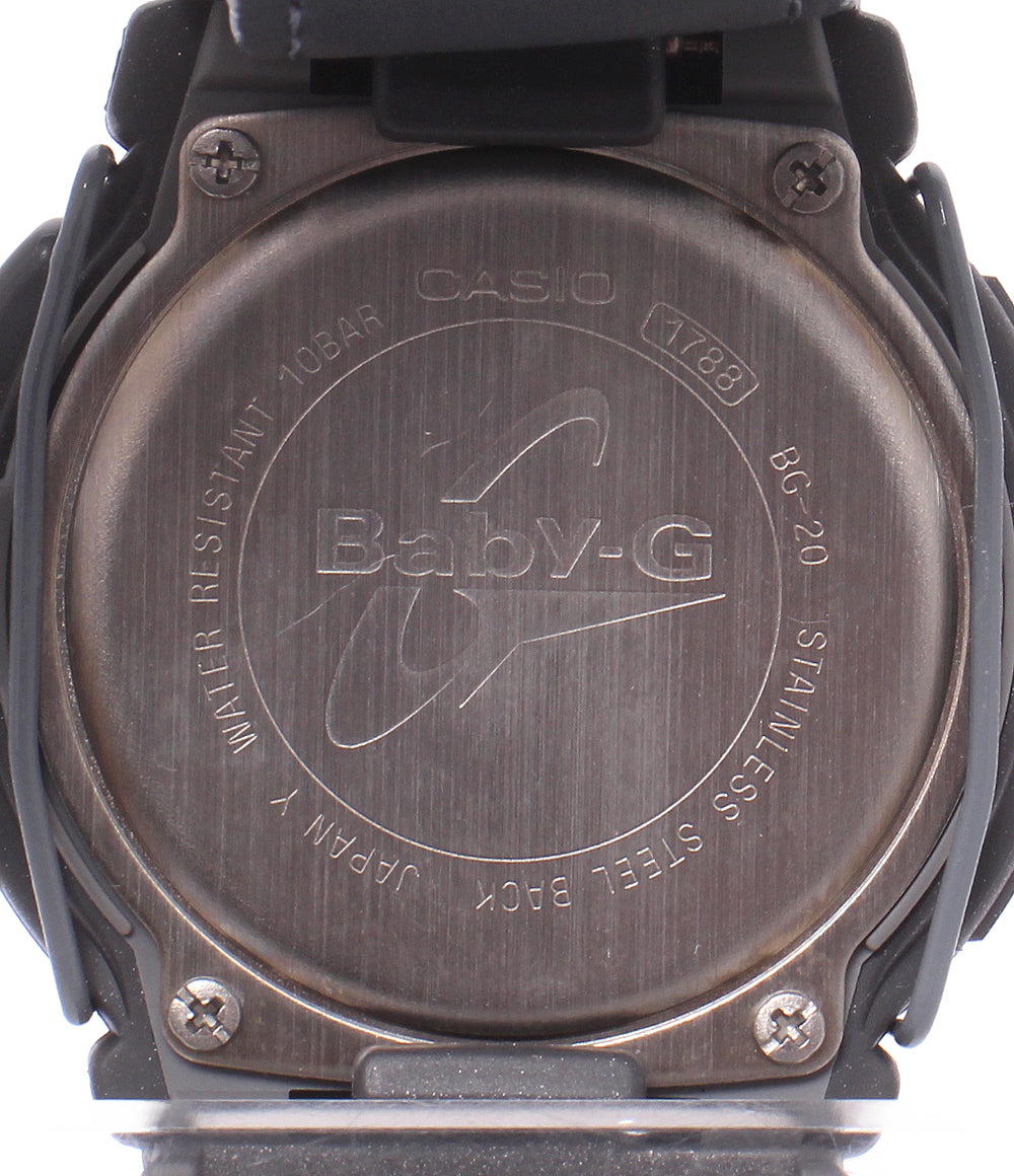 CASIO 腕時計 スヌーピー ベビージー Baby-G クオーツ ホワイト BG-20 レディース カシオ