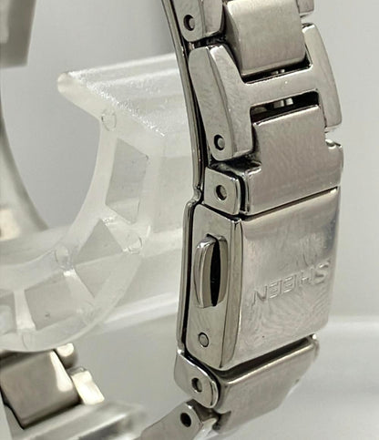 CASIO 腕時計 SHEEN シーン ソーラー シルバー SHE-4516 レディース カシオ