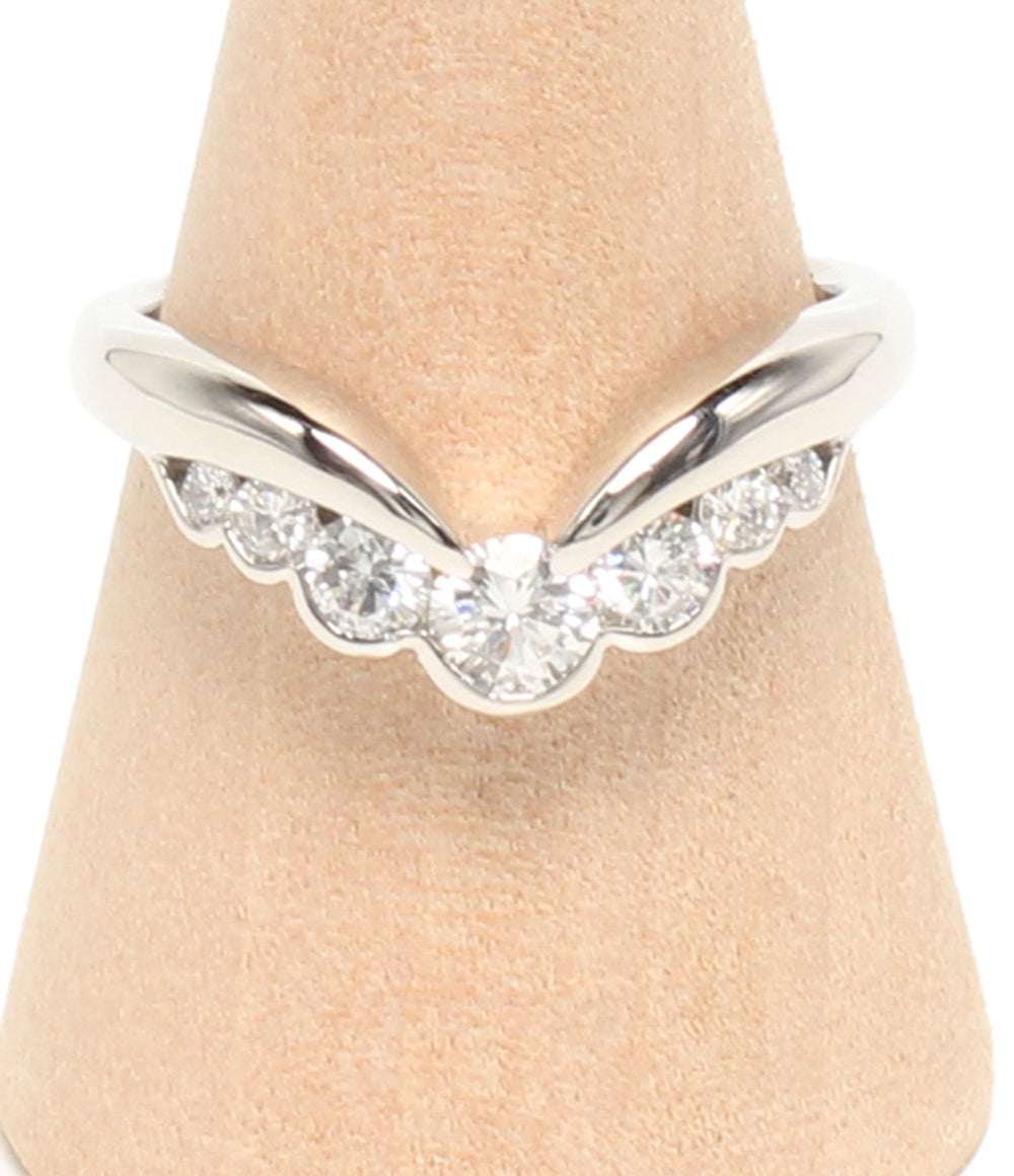 美品 MONNICKENDAM リング 指輪 Pt900 ダイヤ 0.58ct レディース SIZE 13号 モニッケンダム