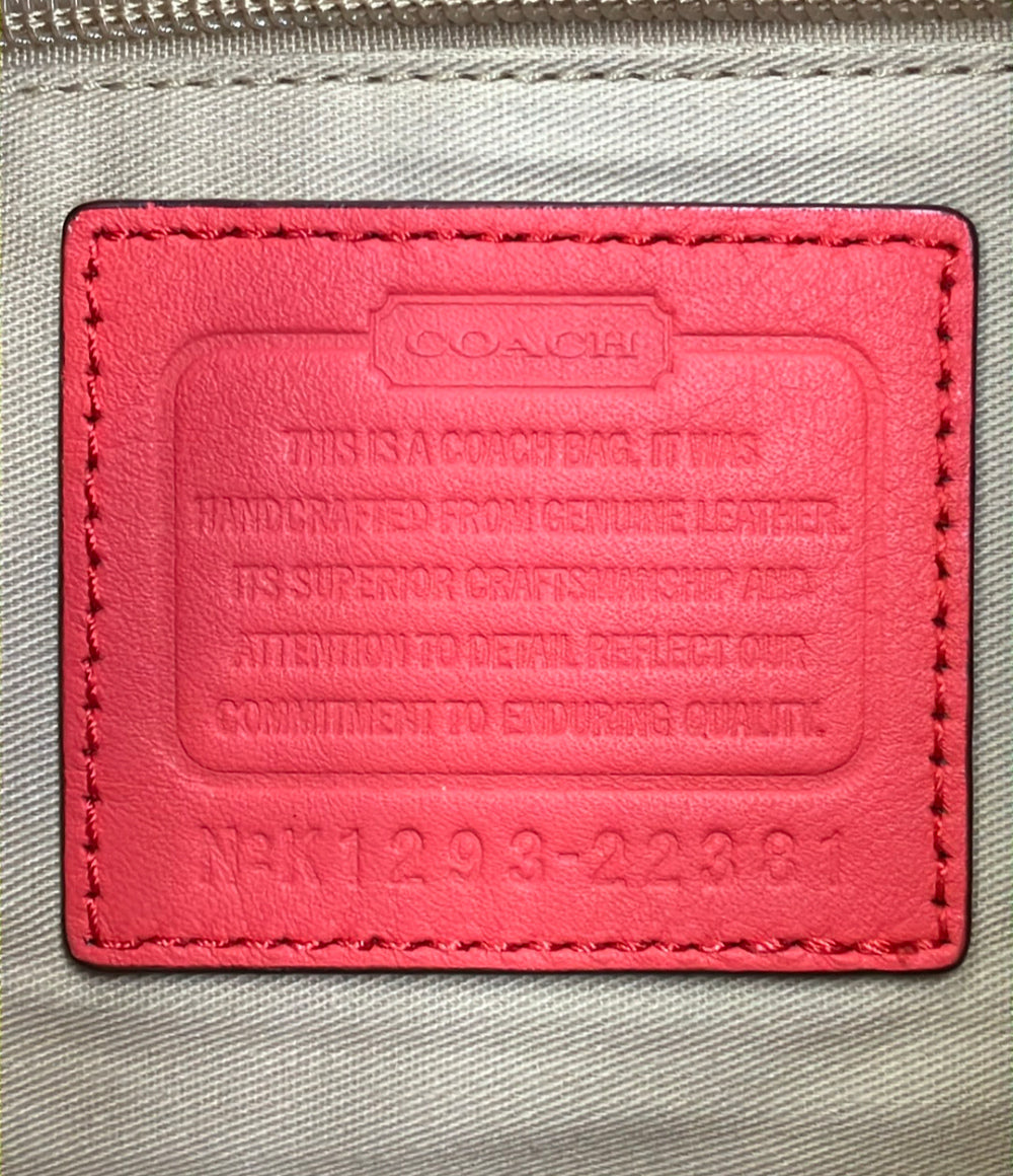 COACH ショルダーバッグ 2WAY 肩掛け 斜め掛け レザー 22381 レディース コーチ