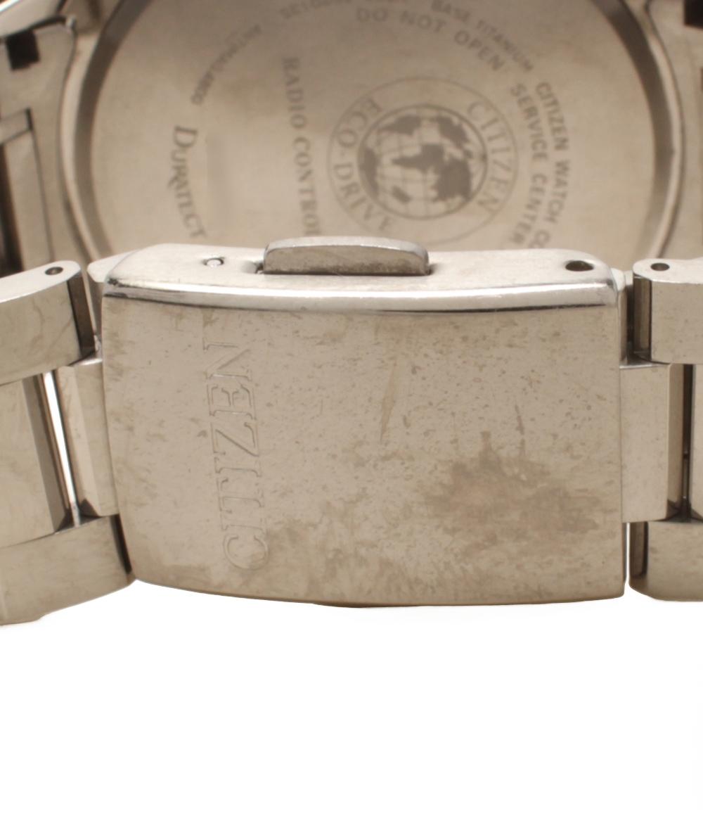 CITIZEN 腕時計 アテッサ ATTESA ソーラー ブラック H820-T020135 メンズ シチズン