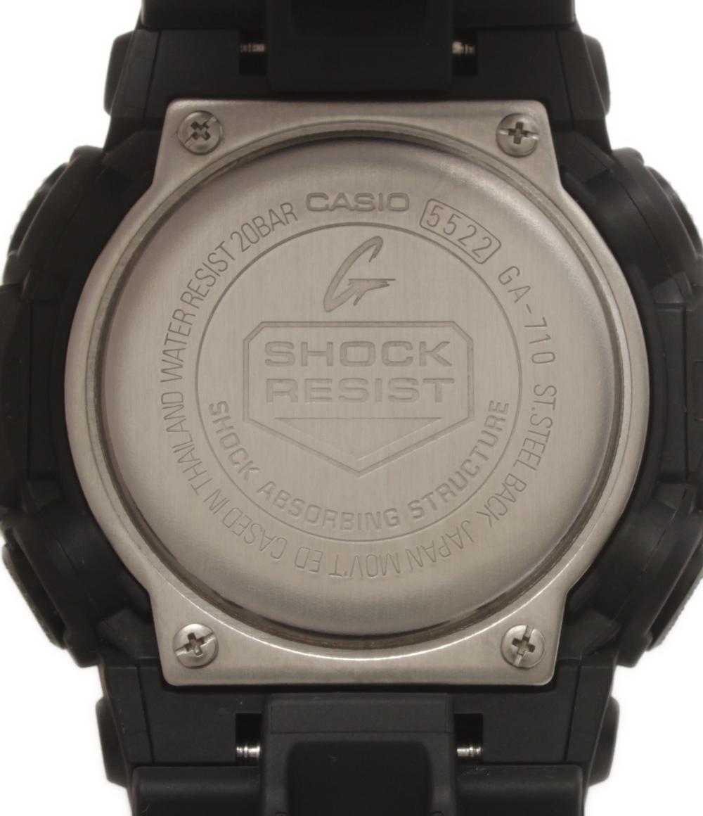 美品 CASIO 腕時計 ガリッシュカラー G-SHOCK クオーツ GA-710 5522 メンズ カシオ