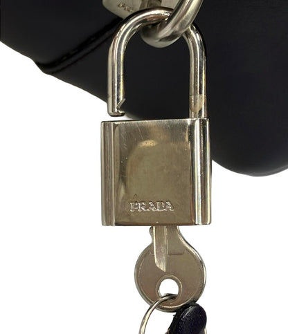 PRADA ハンドバッグ ボーリングバッグ レザー レディース プラダ
