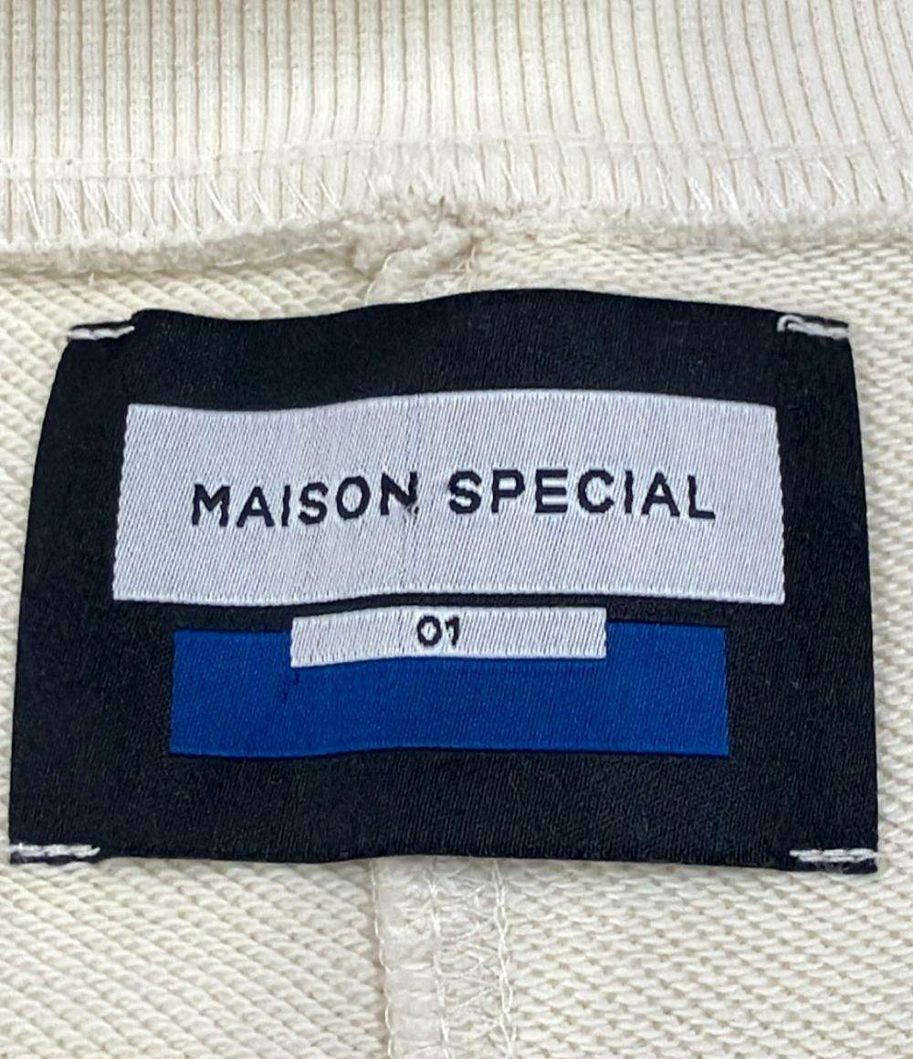 メゾンスペシャル ハーフジップスウェット ユニセックス SIZE 1 (M) MAISON SPECIAL