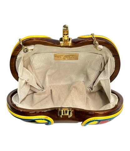 Rocio ハンドバッグ アカシア木製 レディース ロシオ