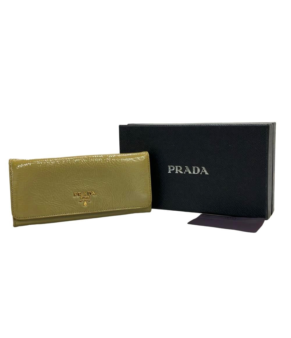 PRADA 長財布 エナメル レディース プラダ