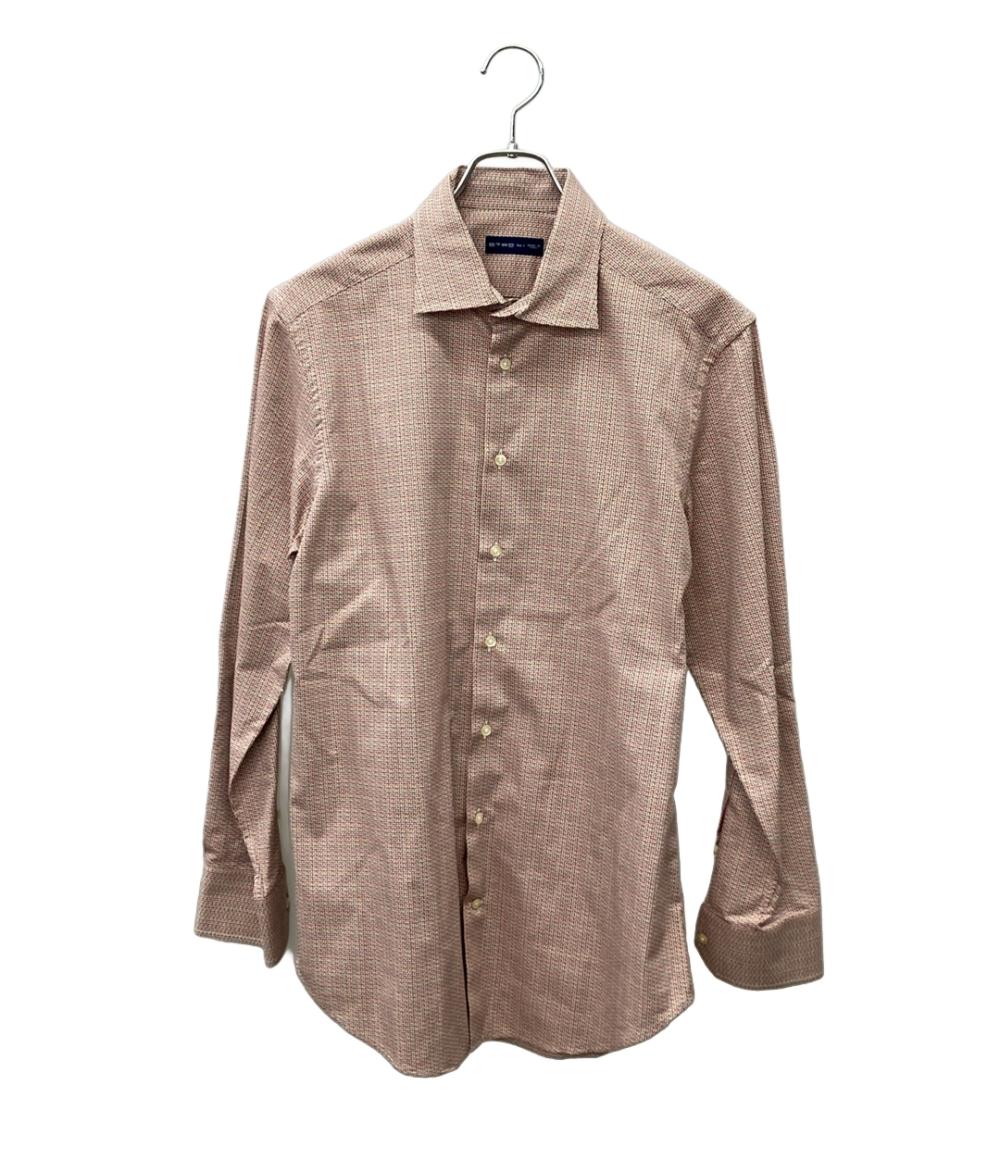 ETRO 長袖シャツ 赤白チェック柄 152-11451-3015 メンズ SIZE 41 (L
